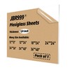 JBR999 24x36 Plexiglass Sheets - 1/4 inch Thick, Clear Cast