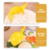 DOITOOL Round Rice Paddle Non Stick: 4pcs Rice Spoon Sushi