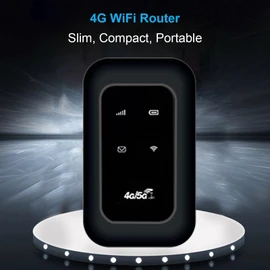 Mobile Wi - Fi Hotspot, 4G LTE Portable Wi - Fi Router with SIM Card Slot, Up to 150Mbps, Support 10 Users Connections, Pocket Wi - Fi for Travel, Home