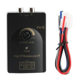 Output Converter, Auto Car RCA Output Stereo Speaker High To Low Level Converter With Delay Function