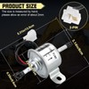 12V Electric Fuel Feed Pump 129612-52100 Replacement for Yanmar 4TNV88