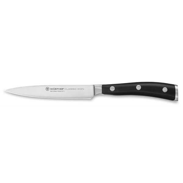 Wüsthof Vegetable Knife, Classic Ikon Blade Length, Forged, Stainless Steel, Extremely Sharp Kitchen Knife Solingen