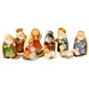 Nativity Scene Figures Comic Set of 11