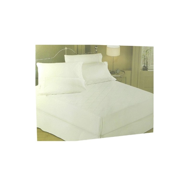 Gaveno Cavalia Extra Soft QUILTED MATTRESS PROTECTOR White Double (Packaging