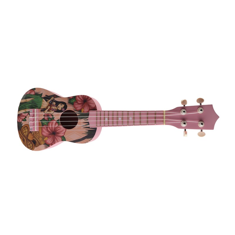 21in Ukulele with Store Bag 4‑String Guitar for Beginners Children