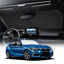 NEVERLAND 1PCS Foldable Windshield Sunshade 210D Oxford Sun Visor UV Heat Block Protection