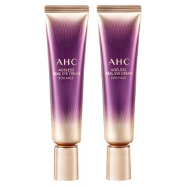 AHC Ageless Real Eye Cream for Face, 30ml, 2 pcs / AHC 에이지리스 리얼 아이크림 포 페이스, 30ml, 2개
