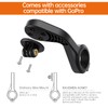 RAVEMEN AOM01 Bike Computer Mount, Out-Front Bike Computer Mount Compatible