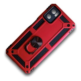 Funda Rudo Con Anillo Para Moto E22 / E22i