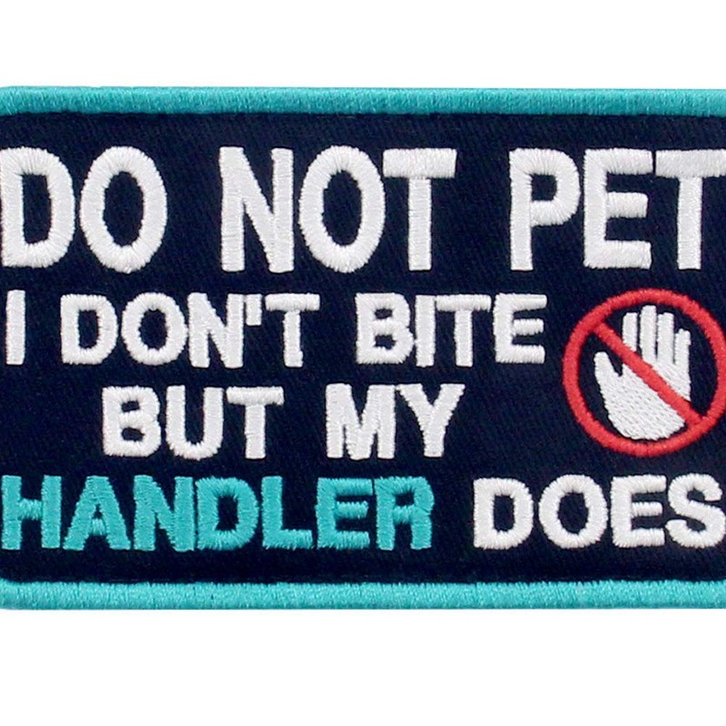 Service Dog I Don't Bite But My Handler Does Vests/Harnesses