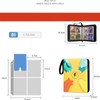 Trading Card Album 50 Pages 400 Pockets Portable Waterproof PU