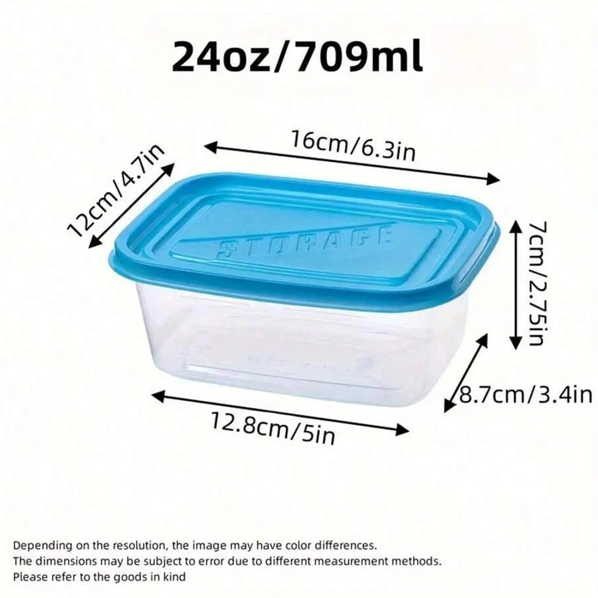 UrbanNest Refrigerator Storage Box – Stackable Transparent Containers with Lids, Kitchen Food Preservation