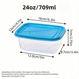UrbanNest Refrigerator Storage Box – Stackable Transparent Containers with Lids, Kitchen Food Preservation
