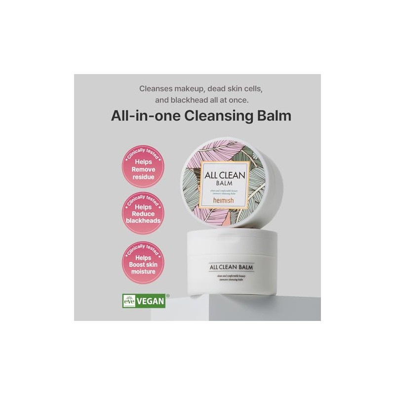 [Pack of Two] Heimish All Clean Balm/Cleansing Balm with Ponytail