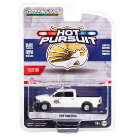 Greenlight 42990-C Hot Pursuit Series 41-2018 Ram 1500 - Indiana State Police State Trooper 1/64 Scale Diecast
