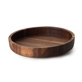 Continenta 4234 Walnut Wood Bowl, Dark Brown