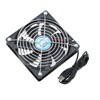 Rowiz 2pcs DC 5V 120mm (12cm) Case Fan with Protective