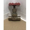 NIBCO 3/8" COPPER-NIBCO GLOBE VALVE- 3/8" SWEAT Valve-3/8"C x3/8"C-RED HANDLE-