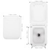 RV Water Inlet Hatch with Magnetic Cover High Hardness Wearproof