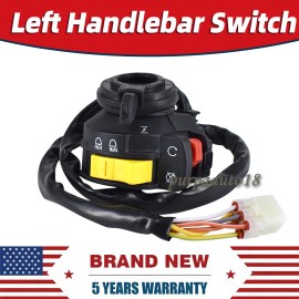 Unbranded Left Handlebar Switch Start Stop Headlight for Suzuki Ozark 250 LT-F250 2002-14