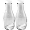 The Dairy Shoppe 1 Qt Glass Milk Bottle 32 Oz