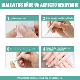 LUSCOR 2pcs Lápiz reparador de uñas，Lápiz para las uñas ，Nutre la piel de las manos