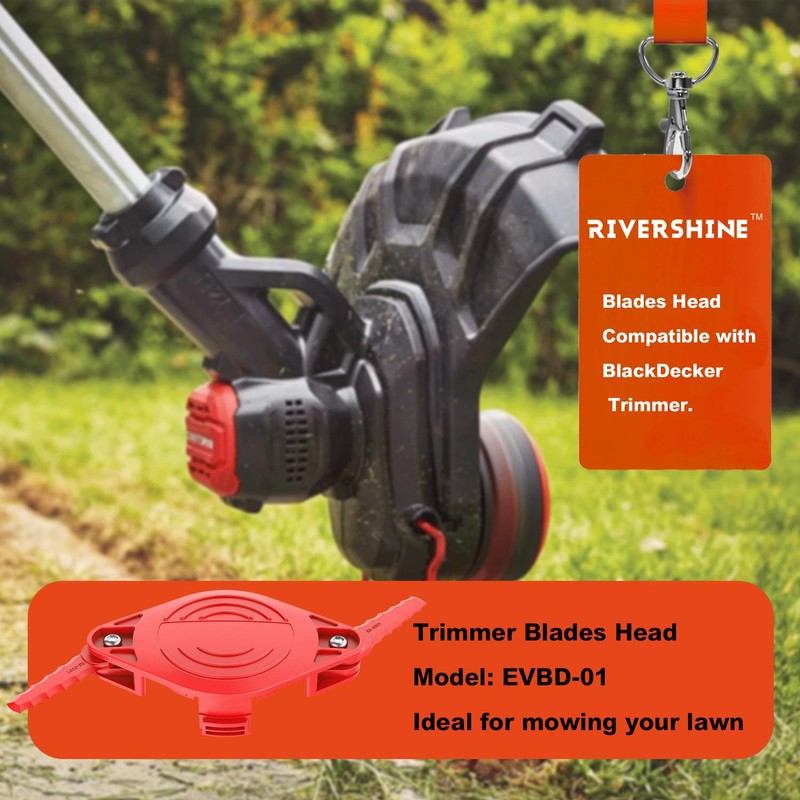 Rivershine CMZST065 Trimmer Blades Head Compatible with Craftsman Trimmer CMCST900