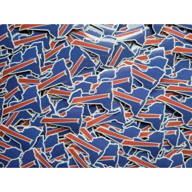 Buffalo Bills Vinyl STICKER - Football NY Bills Mafia Waterproof Car Allen
