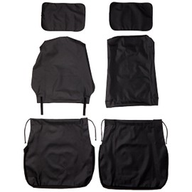 ボンフォーム(BONFORM) シートカバー ドライビングシート 軽トラック フロント2枚 防水 ケイトラ2014フロント-2 ブラック 2140-33BK