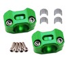 Motorcycle HandleBar Handle Clamps Riser Fat Bar Mount 28mm 1