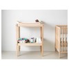 SNIGLAR Changing Table 53 x 87 cm Beech / White