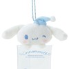Sanrio 240869 Clear Case with Mascot (Nemu Time), Cinnamorol, Accessory