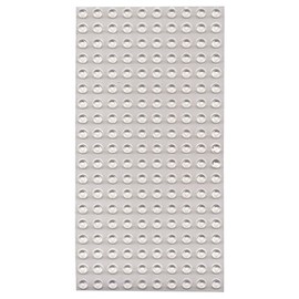 Bump Dots- Round-Flat Top-Clear-Medium-200pk