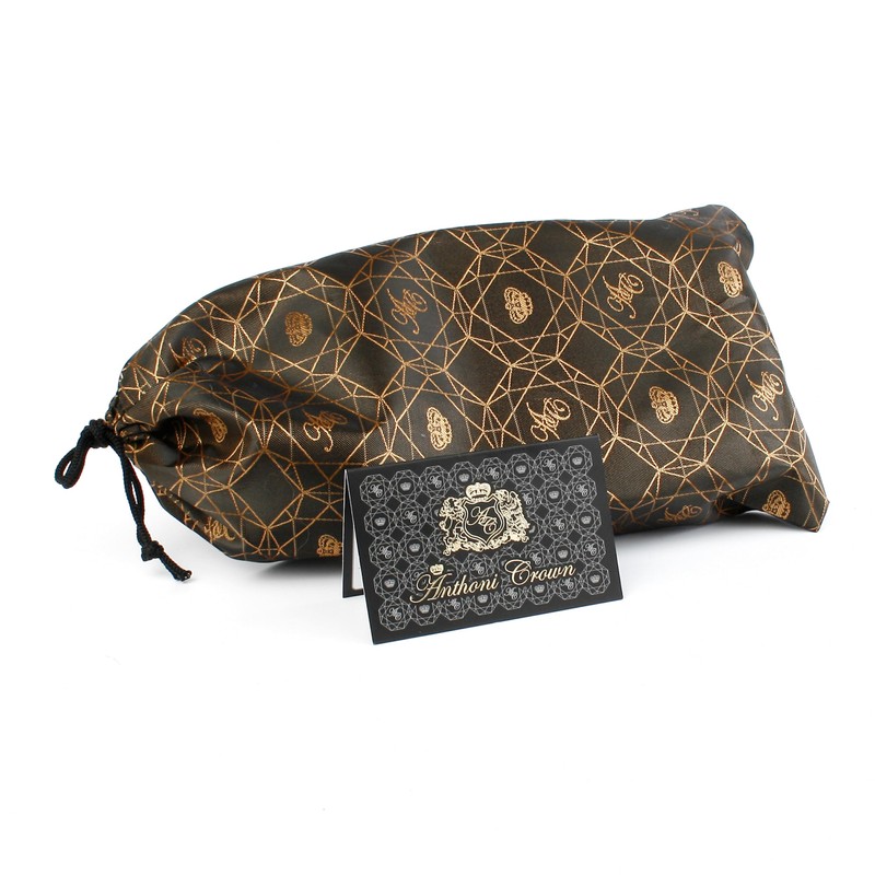 Anthoni Crown Unisex Full Leather Belt, Cognac