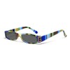Calabria R576 Womens Colorful Striped Reading Glasses Incredibly Lightweight and