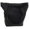 Piel Leather Xl Shopping Bag, Black, One Size