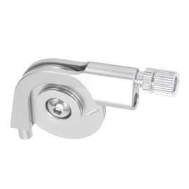 Joyzan V Brake Stroke Converter, Aluminum Alloy Adapter Bike Adjuster Caliper Regulator Mounting Holder Part Accessories Tensioning Adjust Device Tool for Road Bicycle Cycling Modification(Silver)