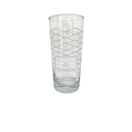 Patron Signature Bee Logo Cocktail Glass