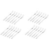24 Pcs Dessert Forks,5.1 InchStainless Steel Mini Salad Fruit Fork