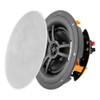 OSD Black 6.5" in-Ceiling Speaker, 1" Pivoting Soft Dome, Quick