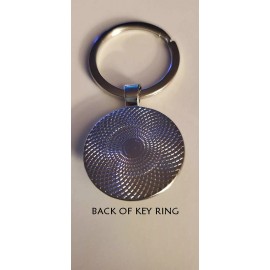 UNIQUE SUGAR SKULL DAY OF THE DEAD KEY CHAIN CABOCHON