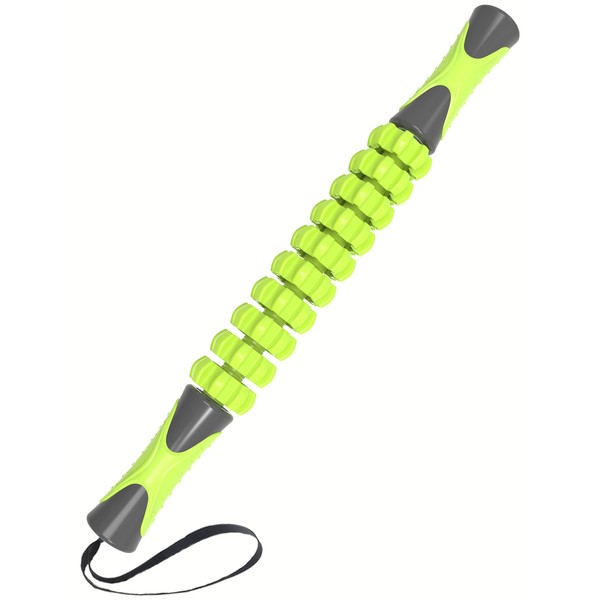 Kamileo Muscle Roller, Massage Roller for Relieving Muscle Soreness Cramping Tightness, Help Legs Back Joints Recovery (Workout Poster Included).