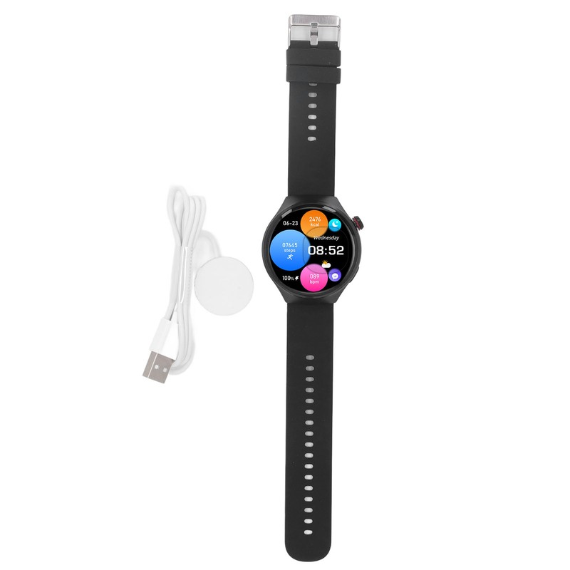 Smart Fitness Watch 1.43inch HD Color Screen IP67 Waterproof Heart
