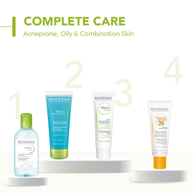 Bioderma Sébium Antioleosidade - Gel de Limpeza Facial 100ml
