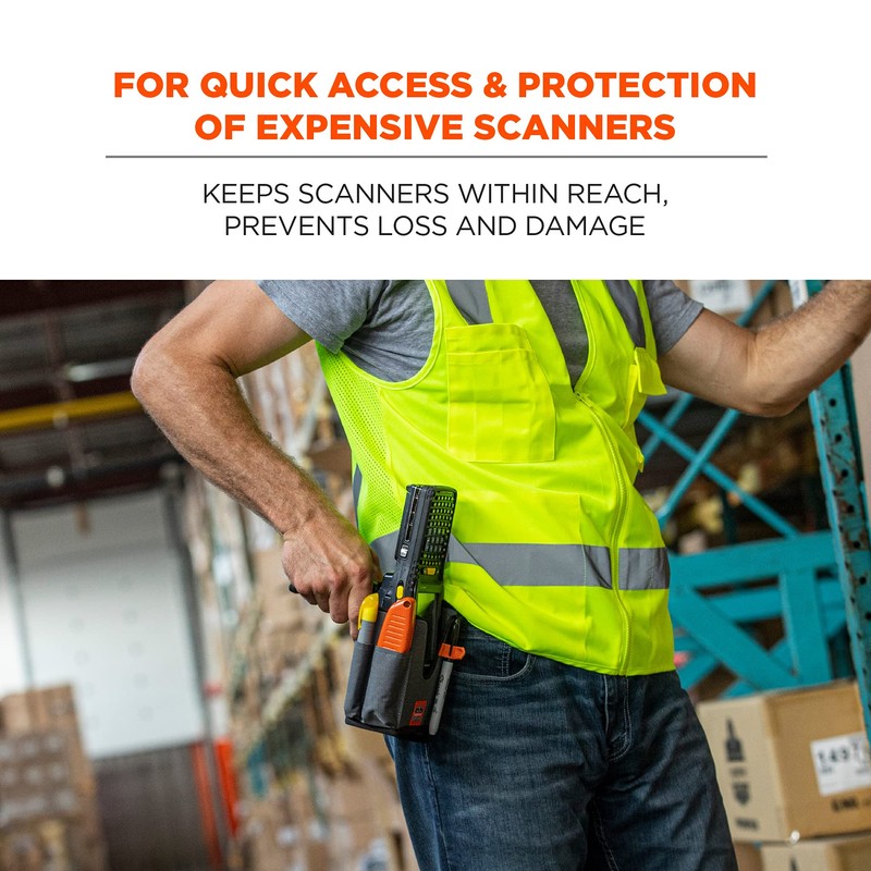 Ergodyne Squids 5540 Barcode Scanner Holster Pouch for Gun Grip
