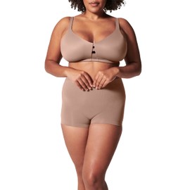 SPANX Ecocare Everyday Shaping Boyshorts Cafe Au Lait XS - Regular
