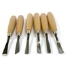 National Artcraft Wood Carvers 6 Piece Basic Tool Set With