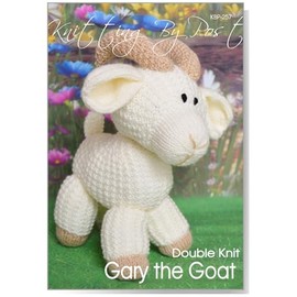 Knitting by Post Knitting Pattern Gary The Goat from