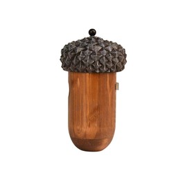 Fallen Fruits Acorn Bird House Home for Wren and Small Birds 9.5"