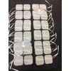 40 Replacement Pads for Massagers Tens Units electrode 2x2Inch White